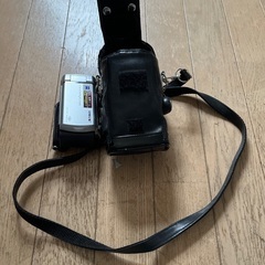 【中古美品】SONY デジタルビデオカメラレコーダー SX41 シルバー DCR-SX41/Sの画像