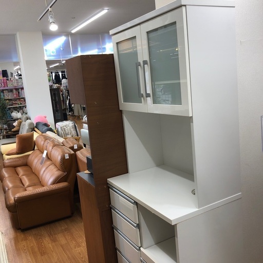 ニトリ　レンジボード　ホワイト　KRISNA 取りに来れる方限定！