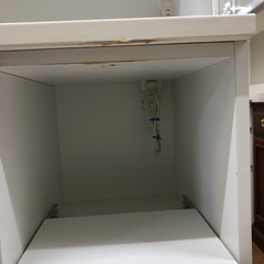 ニトリ　レンジボード　ホワイト　KRISNA 取りに来れる方限定！の画像