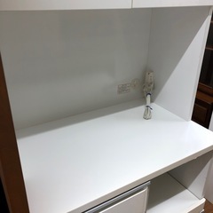 ニトリ　レンジボード　ホワイト　KRISNA 取りに来れる方限定！の画像