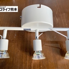 IKEA tross トロス スポットライト 3灯 ※内部にシミ有り