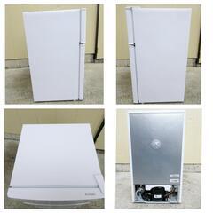 ☆T3302☆ELSONIC　2024年製　ノンフロン85L　冷凍・冷蔵庫　㈱ノジマの画像