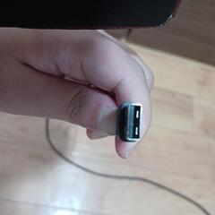 ケーブル　USBtypeA　USBMicroB　1.5mの画像