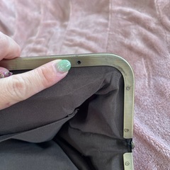 ピンク バッグ 2way 合皮　レザー調の画像