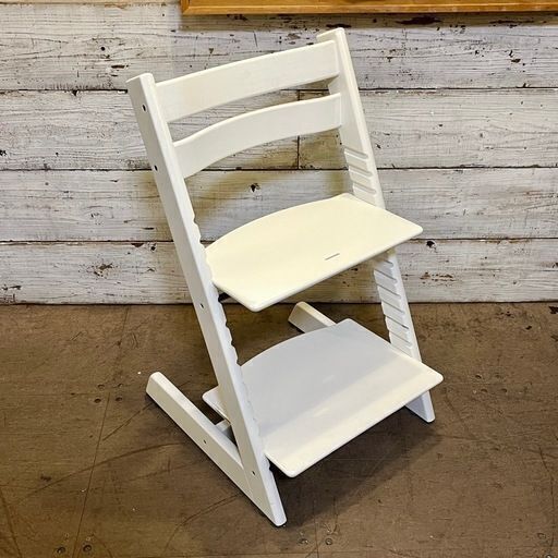 ≪売約済み≫【武蔵小山店】 ストッケ ベビーチェア 子供椅子 椅子 TRIPP TRAP トリップトラップ STOKKE ダイニング 育児 子供 幼児 おしゃれ ホワイト ホワイトウォッシュ チェア イス 品川区 リサイクルショップ ランバールーム 武蔵小山店 武蔵小山パルム 戸越銀座