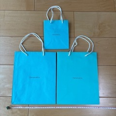 TIFFANY&Co. ティファニー　紙袋　ショッパー　3枚セット