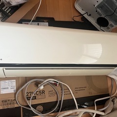 【受付終了】日立 白くまくん エアコン 200v RAS-K40...