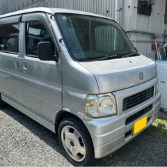 ホンダ バモス　車検付き MT車　軽バン