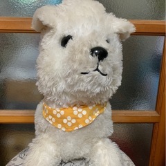 ★ 豆しば 三兄弟 犬 黄色バンダナ のぬいぐるみ ★