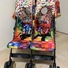 双子用ベビーカー　cosatto製　スパドゥパ　