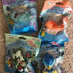 ポケモン　みずてっぴゅー　ウェルカモ　ニャローテ　ヌオー　シャリ...