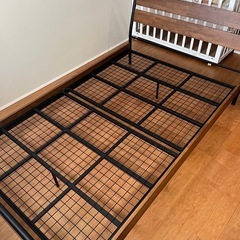 パイプベッド　セミダブルの画像