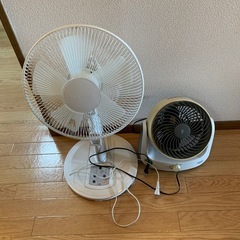 扇風機とサーキュレーター