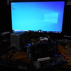 LGA775 ASUS マザーボード P5Q-E CPU メモリ リテールクーラー付きの画像