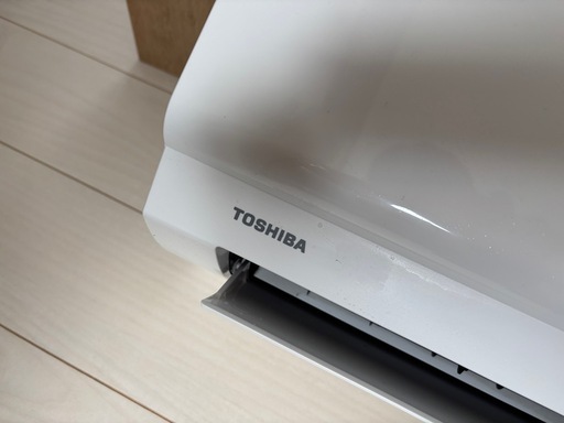 TOSHIBA エアコン　使用期間半年