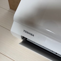 TOSHIBA エアコン　使用期間半年の画像