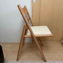 値段交渉可　無印良品 廃盤品 折りたたみチェアの画像