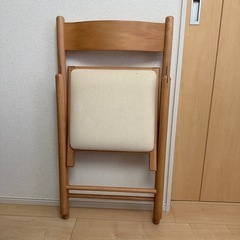 無印良品 廃盤品 折りたたみチェア