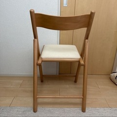 値段交渉可　無印良品 廃盤品 折りたたみチェアの画像