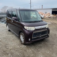 タントカスタム 車検付 サビなし パワスラの画像