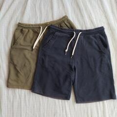 決まりました【GU　メンズ　ショートパンツ　Lサイズ　2枚セット...