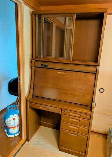 引取歓迎 イトーキ ライティングデスク 椅子付き