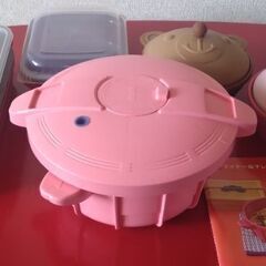 マイヤー電子レンジ圧力鍋、蒸し器、パスタゆでレンジ用　新品未使用の画像