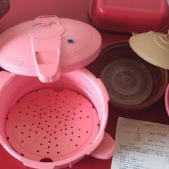 マイヤー電子レンジ圧力鍋、蒸し器、パスタゆでレンジ用　新品未使用の画像