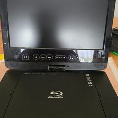 ✨ポータブルDVD&ブルーレイプレイヤー✨テレビも視聴可能✨