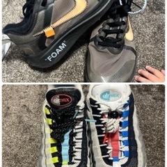 2足セット　ナイキ　オフホワイト
