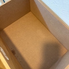 無印良品 スタッキングチェスト・引出し・２段／オーク材突板の画像