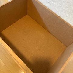 無印良品 スタッキングチェスト・引出し・２段／オーク材突板の画像