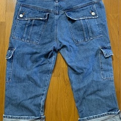 中古レディースデニム6分丈くらいの画像