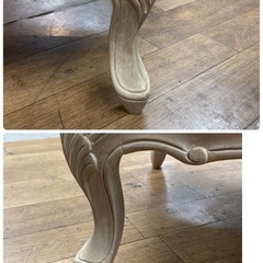 ジモティー限定価格！S353 ⭐ 輸入家具 アンティークチェスト 5段 猫足 幅91cm USED の画像