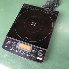 ヤマダオリジナル IH　1口 コンロ YIH-C14G1 2022年製の画像