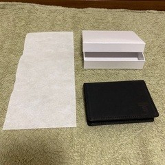 新品未使用　MIZUNO　名刺入れ　牛革の画像