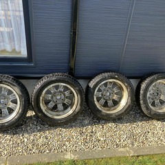 無料　中古スパイクタイヤ　4本　185/60R 15 ４穴  １...