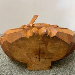 昭和レトロ　当時物　和家具　木彫り人形　菅原道真公　倉庫保管品　縁起物　骨董 天神様　置き物　飾り物の画像