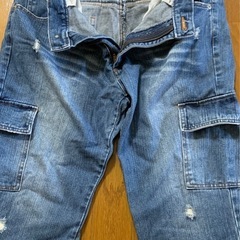 中古レディースデニム6分丈くらいの画像