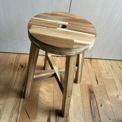IKEA　イケア　SKOGSTA スコグスタ 丸椅子 スツール　...