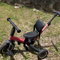 三輪車（キックバイク変形）値下げ中の画像
