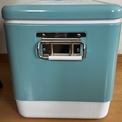 Coleman コールマン スチールベルトクーラー60th ターコイズの画像