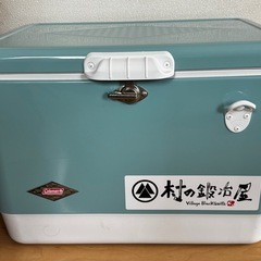 Coleman コールマン スチールベルトクーラー60th ターコイズの画像