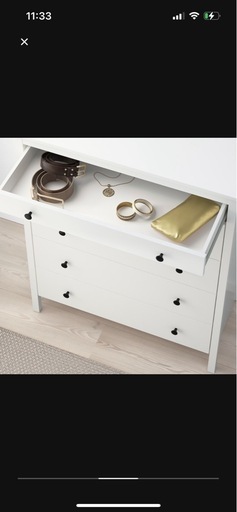 IKEA チェスト　引き出しX5