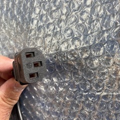 未使用品　電源コード　3ピンの画像