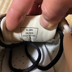 ボウリングシューズ26.5cmの画像