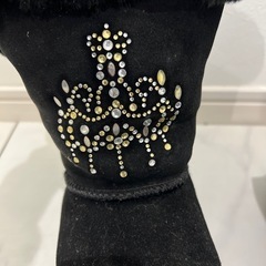 radyシャンデリアムートンブーツの画像