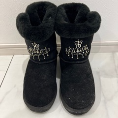 radyシャンデリアムートンブーツ