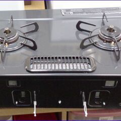 【￥15000-】パロマ LPガス ガステーブル IC-S87K-1L 2021年製の画像