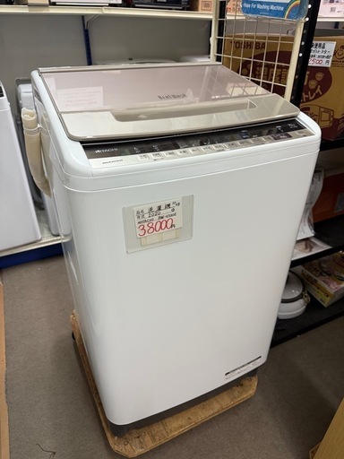 分解洗浄済み　日立　10kg 洗濯機　2020年